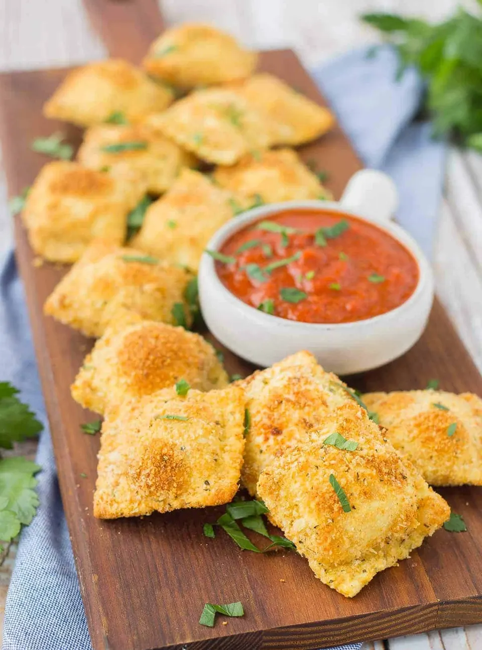 Toasted Cheese Ravioli